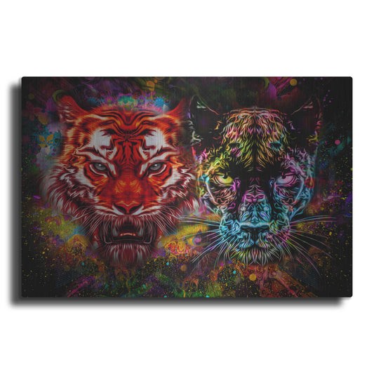 Luxe Metal Art 'Felis' Metal Wall Art