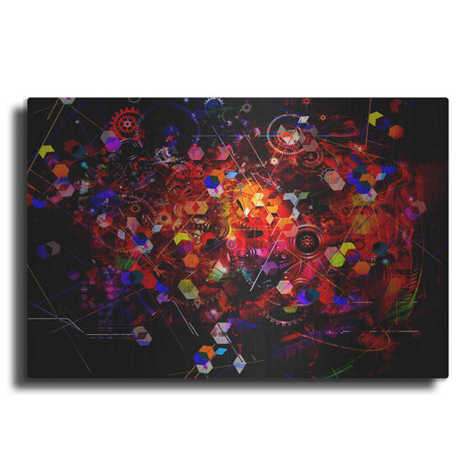 Luxe Metal Art 'The Machine' Metal Wall Art