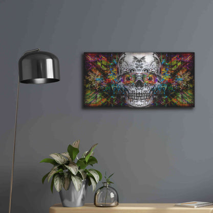 Luxe Metal Art 'The Effect' Metal Wall Art,24x12