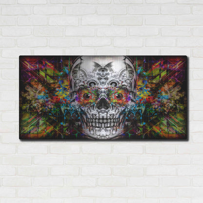 Luxe Metal Art 'The Effect' Metal Wall Art,48x24