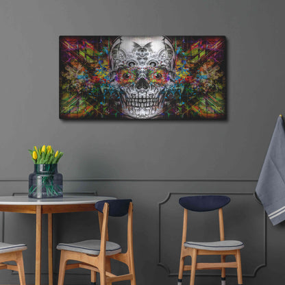 Luxe Metal Art 'The Effect' Metal Wall Art,48x24