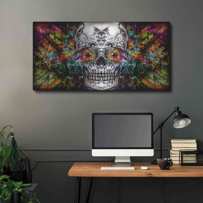Luxe Metal Art 'The Effect' Metal Wall Art,48x24