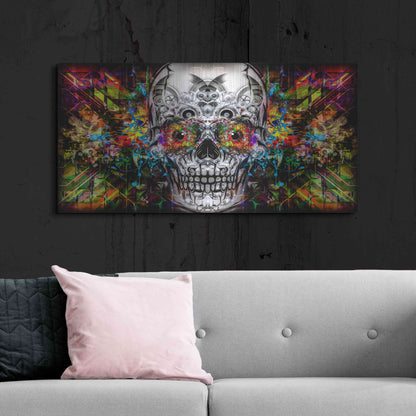 Luxe Metal Art 'The Effect' Metal Wall Art,48x24