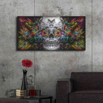 Luxe Metal Art 'The Effect' Metal Wall Art,48x24