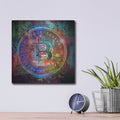 'Bitcoin Wallet' by Valentyn Artemenko – Metal Wall Art, 12x12 room view