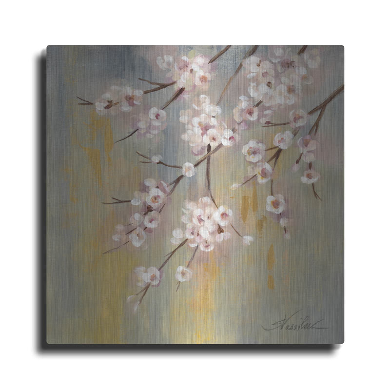 'Cherry Cloud' by Silvia Vassileva – Metal Wall Art