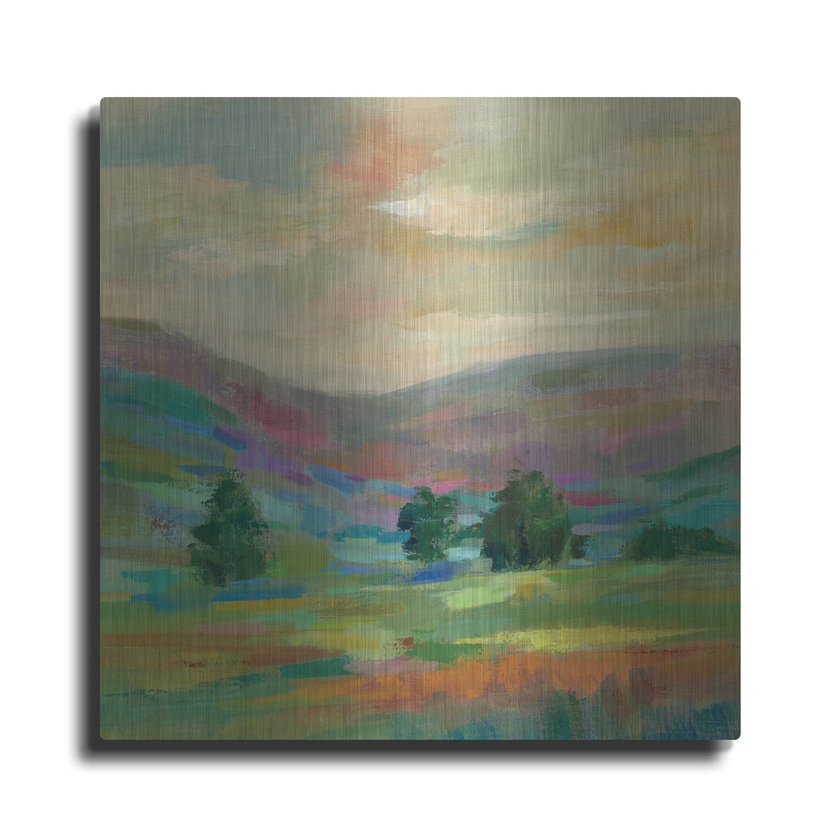 'Summer Hues' by Silvia Vassileva – Metal Wall Art