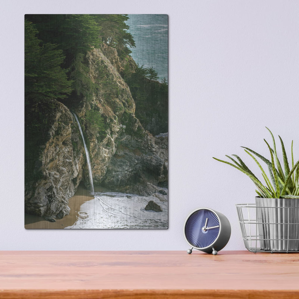'Cali - BigSur' by Luxe Metal Portfolio – Metal Wall Art, 12x16 room view