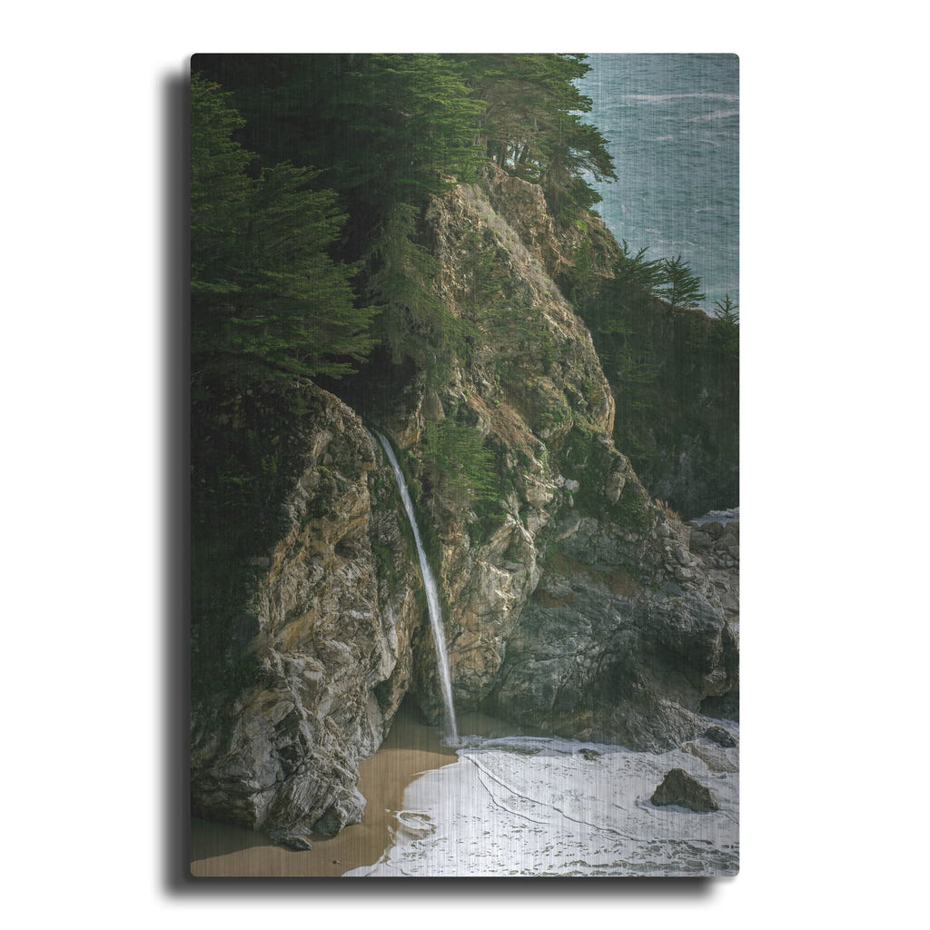 'Cali - BigSur' by Luxe Metal Portfolio – Metal Wall Art