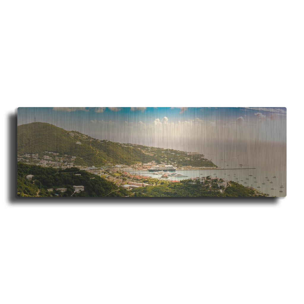 'Saint Thomas US Virgin Islands' by Luxe Metal Portfolio – Metal Wall Art