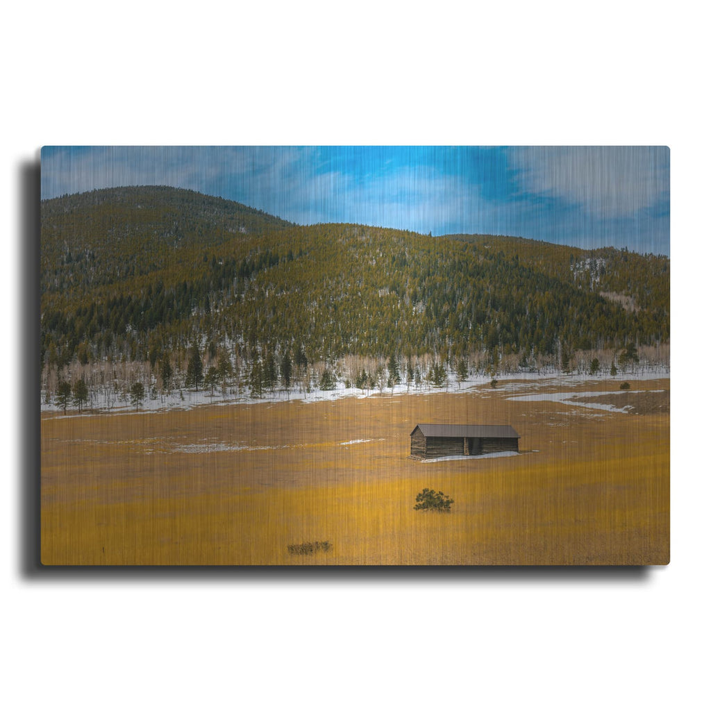 'Colorado Barn' by Luxe Metal Portfolio – Metal Wall Art