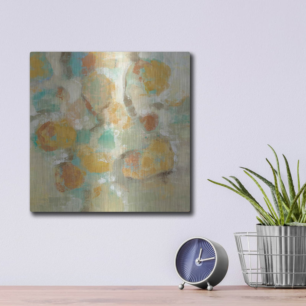 'Sunshine Reflections' by Silvia Vassileva – Metal Wall Art, 12x12 room view