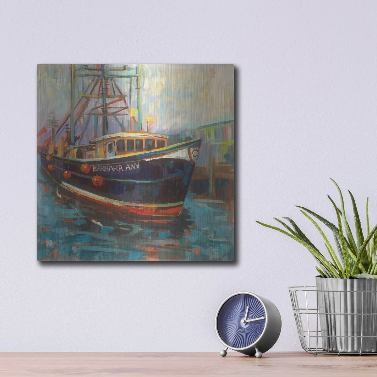 'Barbara Ann' by Jeanette Vertentes – Metal Wall Art, 12x12 room view
