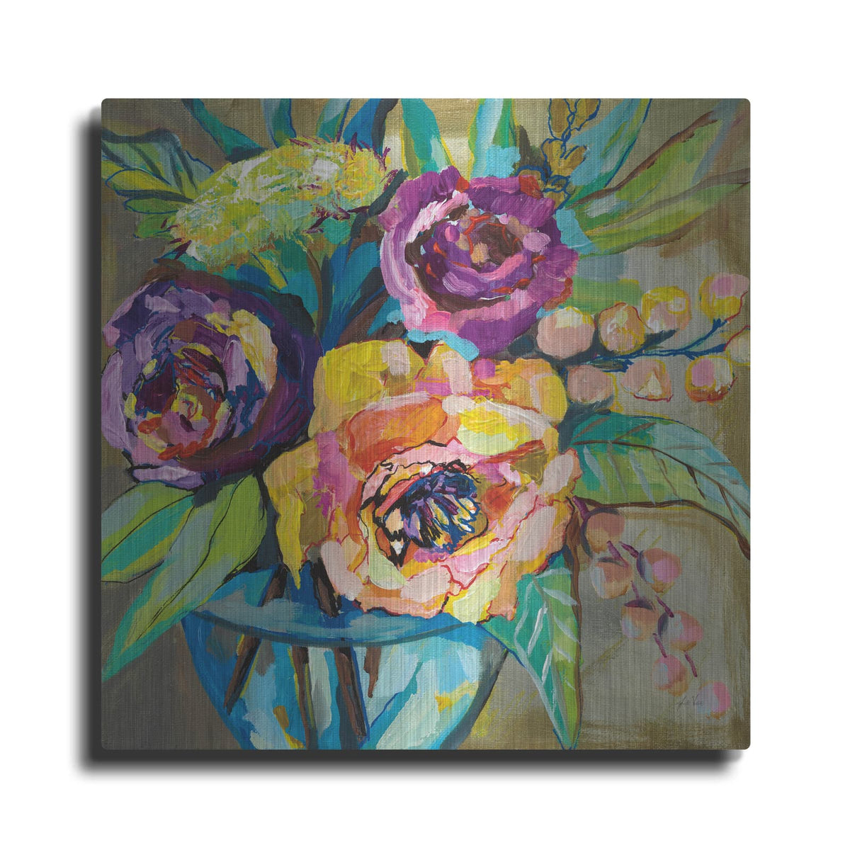 'Coffee Break' by Jeanette Vertentes – Metal Wall Art