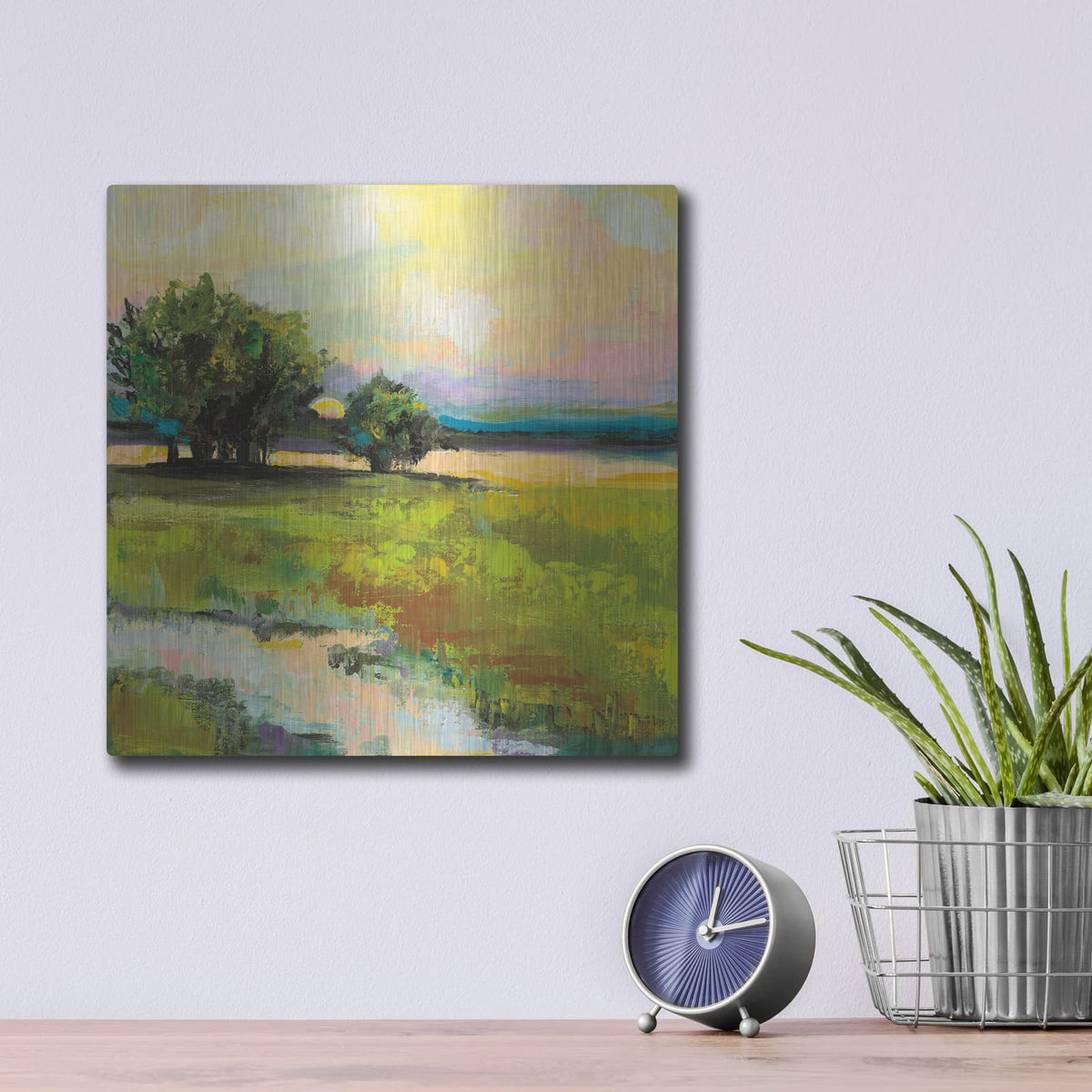 'Weekapaug Inn' by Jeanette Vertentes – Metal Wall Art, 12x12 room view