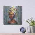 'Queen' by Jeanette Vertentes – Metal Wall Art, 12x12 room view