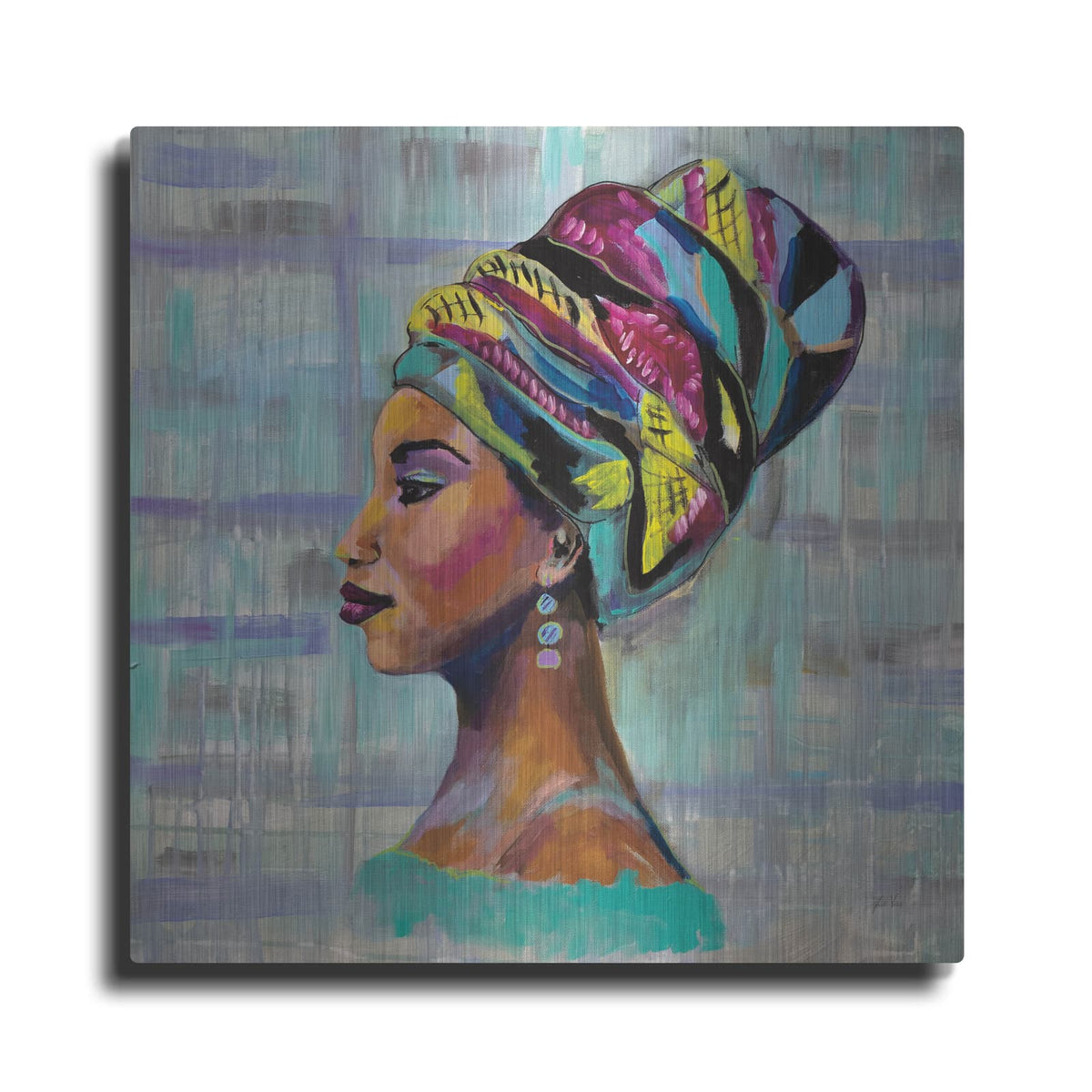 'Fierce' by Jeanette Vertentes – Metal Wall Art