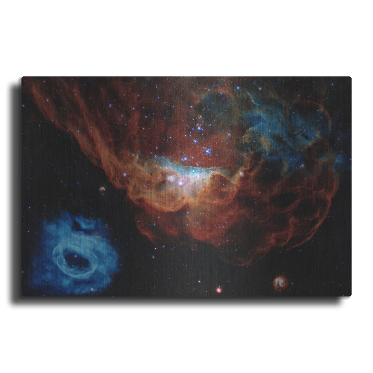 'The Cosmic Reef NGC 2014 and NGC 2020' by NASA Space Photos – Metal Wall Art