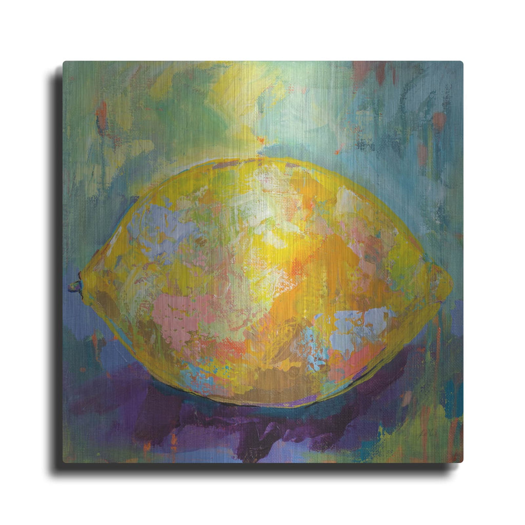 'Lemon' by Jeanette Vertentes – Metal Wall Art