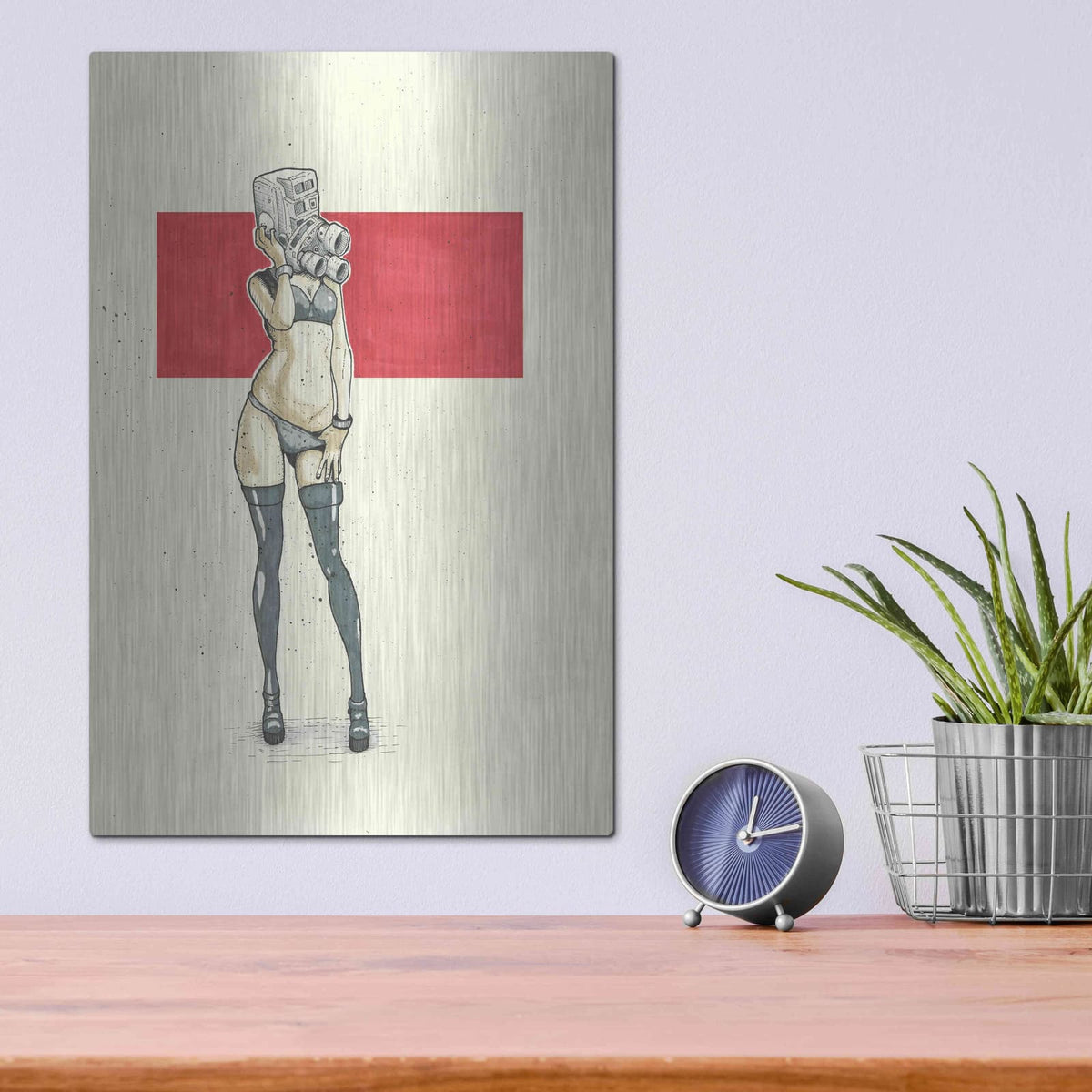 '8MM' by Craig Snodgrass – Metal Wall Art, 12x16 room view