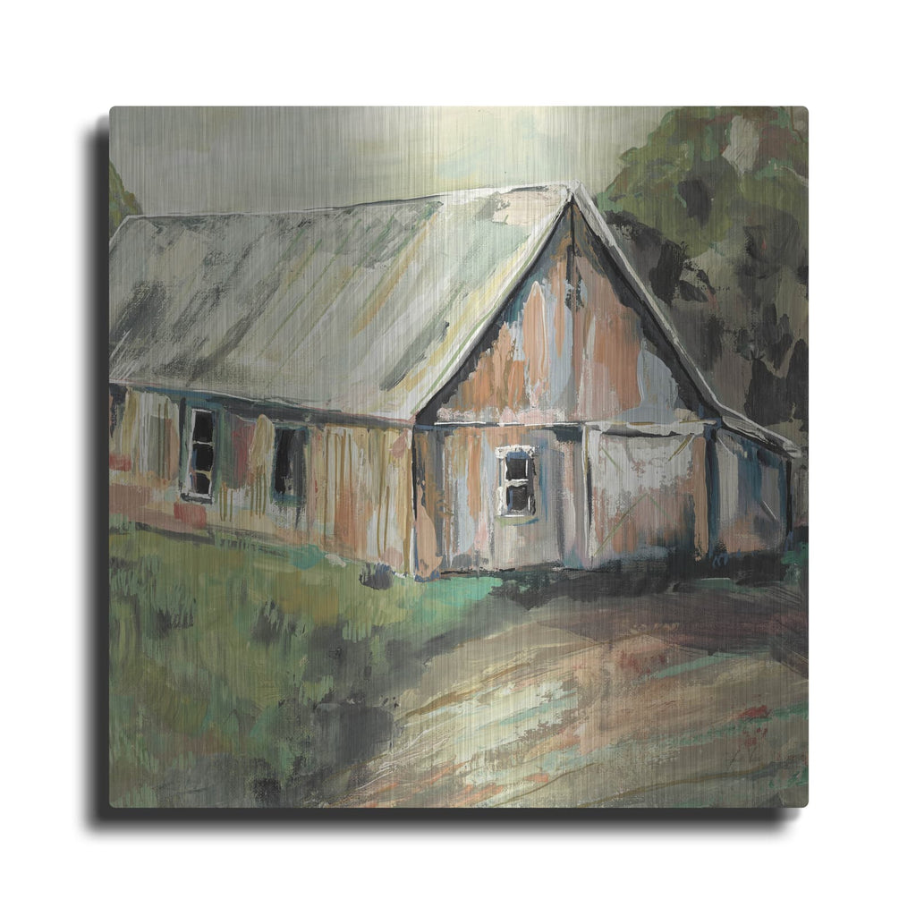 'Going to the Country I Earth' by Jeanette Vertentes – Metal Wall Art