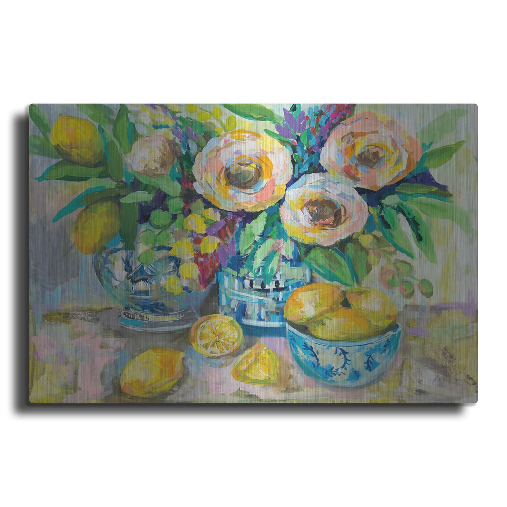 'Afternoon Lemonade' by Jeanette Vertentes – Metal Wall Art
