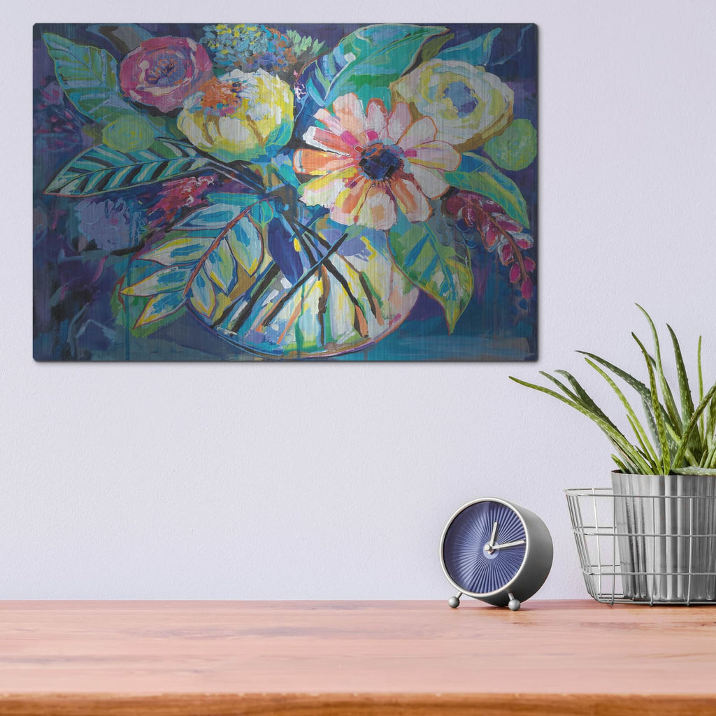 'Happiness' by Jeanette Vertentes – Metal Wall Art, 16x12 room view