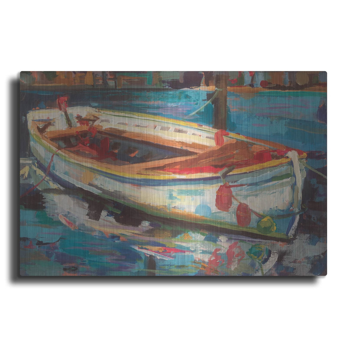 'Solo Boat' by Jeanette Vertentes – Metal Wall Art