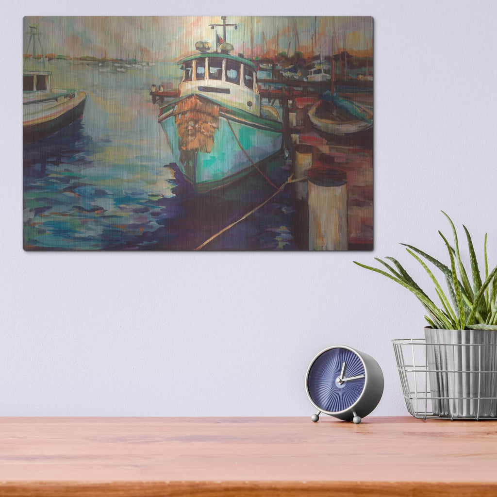 'At Fords' by Jeanette Vertentes – Metal Wall Art, 16x12 room view