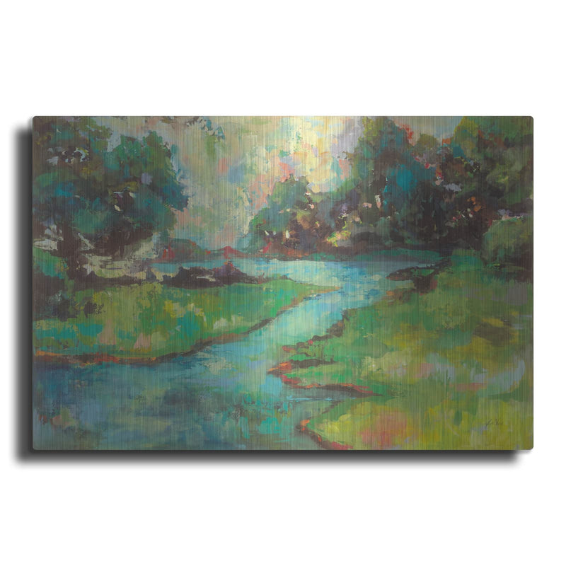 'Landscape in the Park' by Jeanette Vertentes – Metal Wall Art