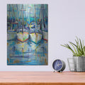 'Morning Dock' by Jeanette Vertentes – Metal Wall Art, 12x16 room view