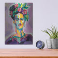 'Frida' by Jeanette Vertentes – Metal Wall Art, 12x16 room view