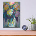 'Full of Hydrangeas' by Jeanette Vertentes – Metal Wall Art, 12x16 room view