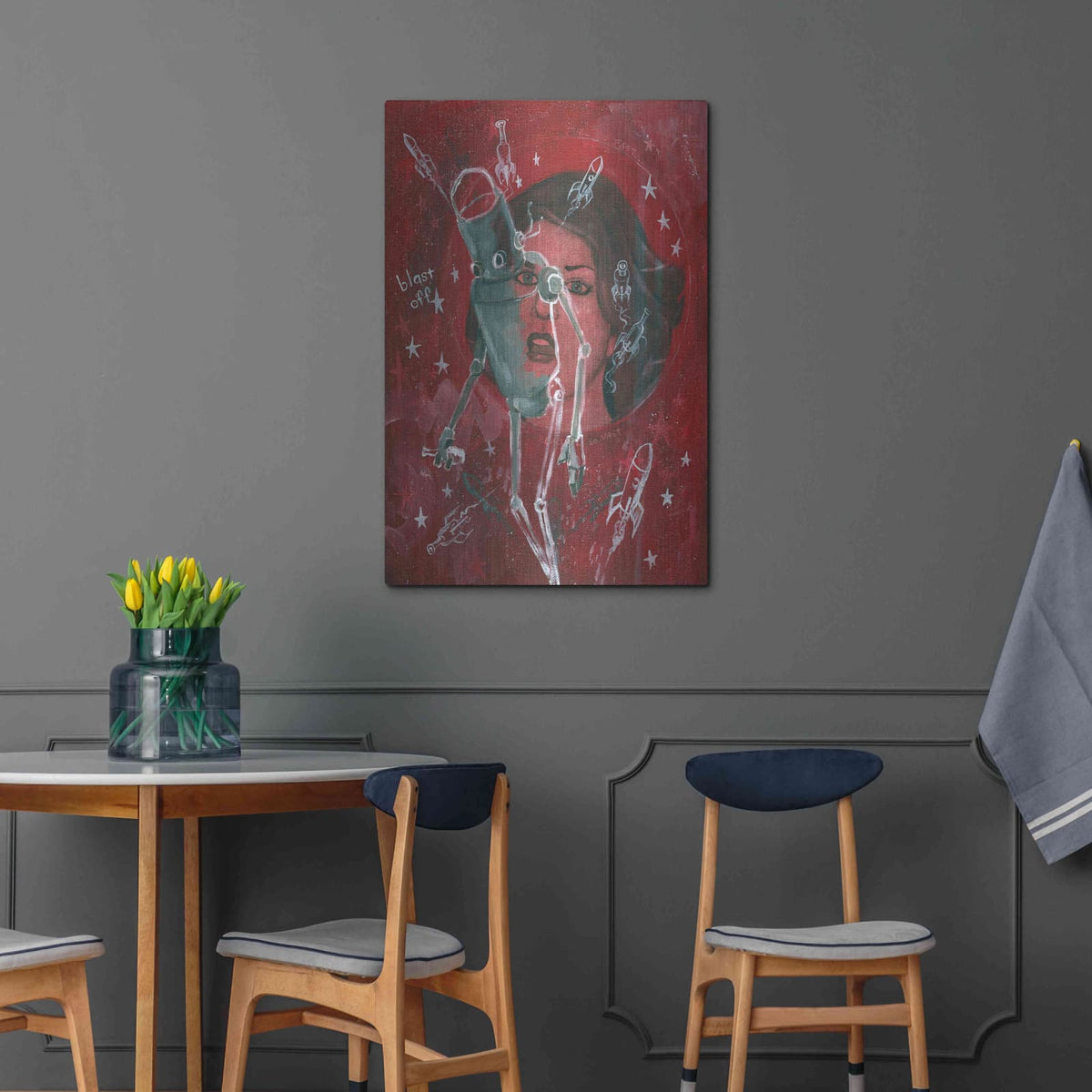 'Blast Off' by Craig Snodgrass – Metal Wall Art, 24x36 room view