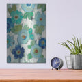 'Blue Eyes III' by Silvia Vassileva – Metal Wall Art, 12x16 room view