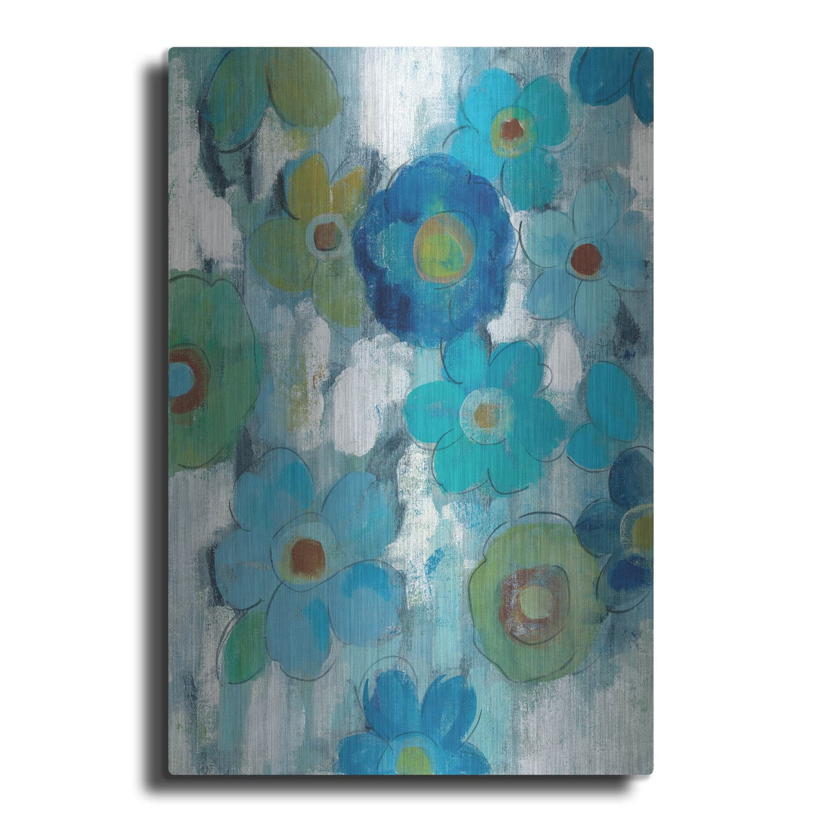 'Blue Eyes II' by Silvia Vassileva – Metal Wall Art