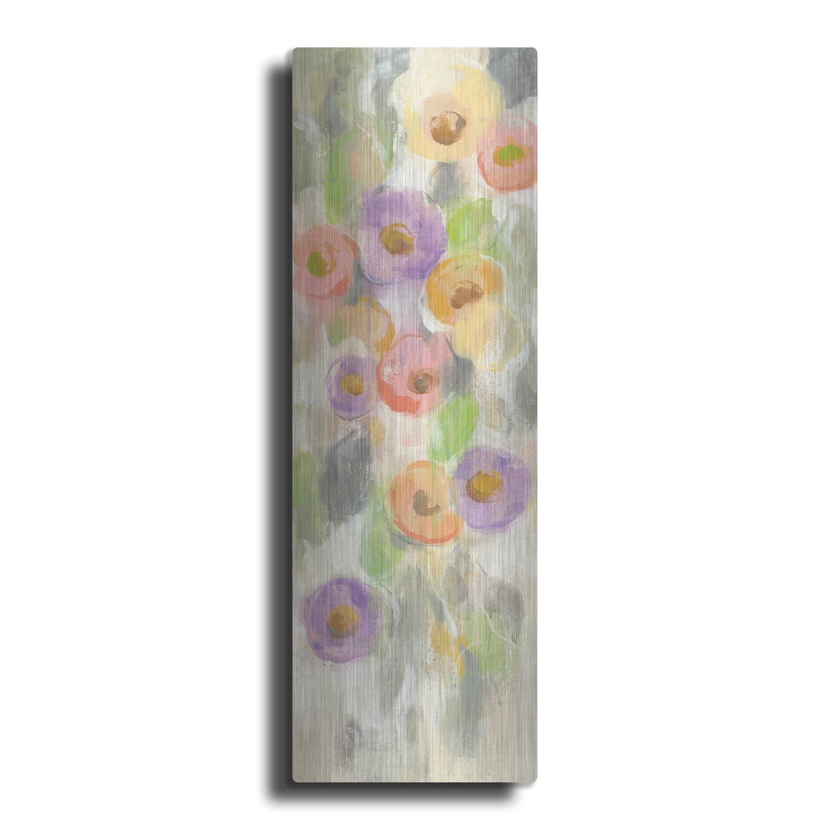 'Dreamy Flowers I' by Silvia Vassileva – Metal Wall Art