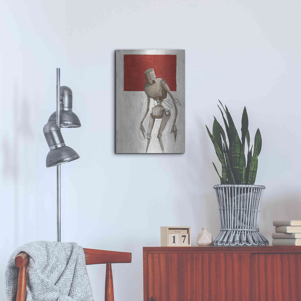 'Bleak' by Craig Snodgrass – Metal Wall Art, 16x24 room view