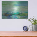 'Emerald Bay' by Silvia Vassileva – Metal Wall Art, 16x12 room view