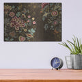 'Decorative Paisley' by Silvia Vassileva – Metal Wall Art, 16x12 room view