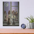 'Moon Dreamers' by Alexander Gunin – Metal Wall Art, 12x16 room view