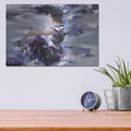 'Waiting' by Alexander Gunin – Metal Wall Art, 16x12 room view
