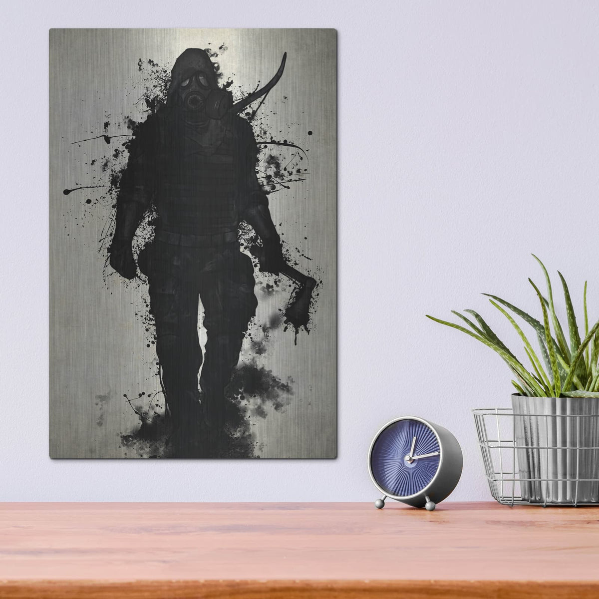 'Apocalypse Hunter' by Nicklas Gustafsson – Metal Wall Art, 12x16 room view