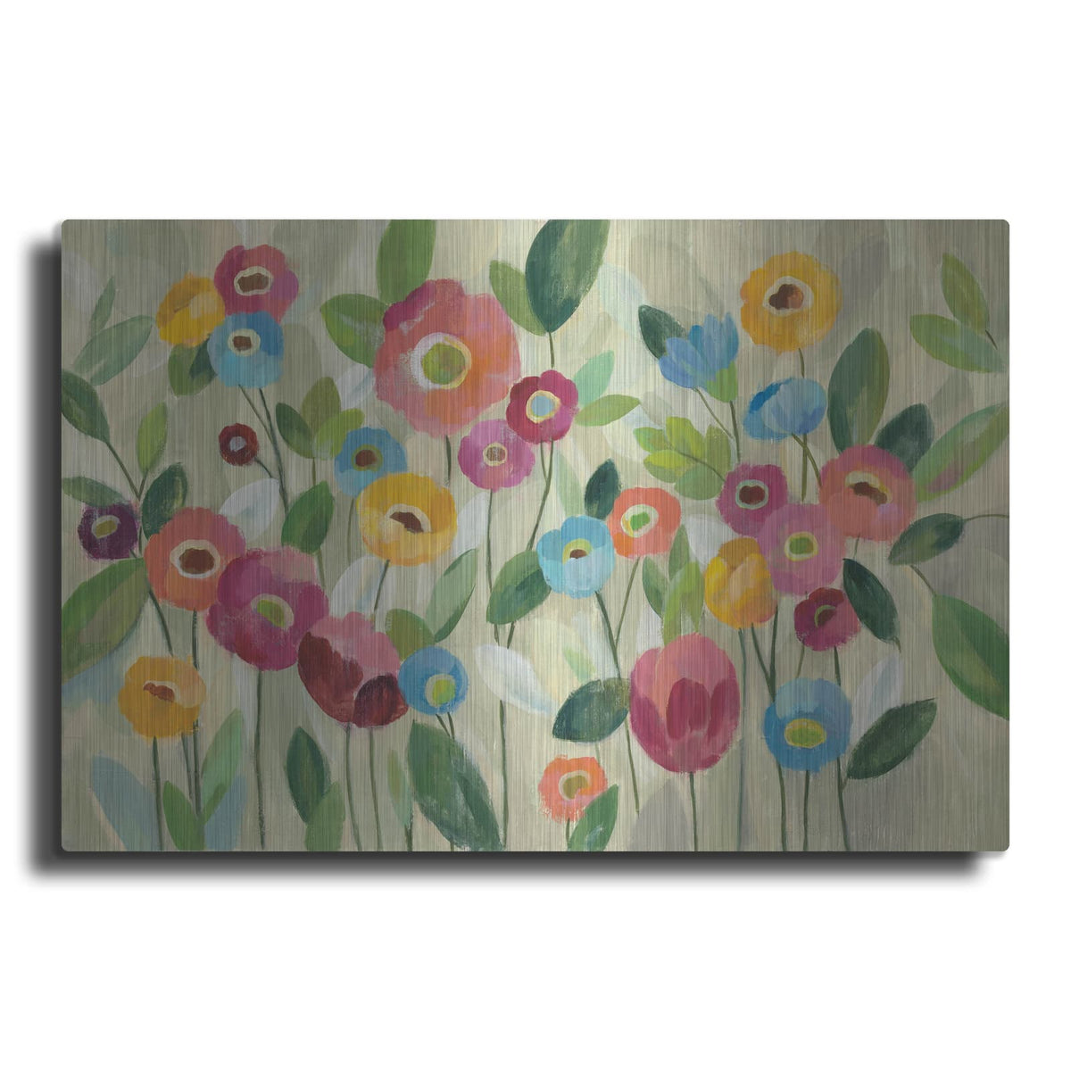 'Fairy Tale Flowers V' by Silvia Vassileva – Metal Wall Art