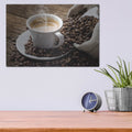 'Time for Coffee' by Luxe Metal Portfolio – Metal Wall Art, 16x12 room view
