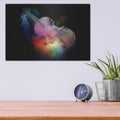 'Violin Thunder' by Luxe Metal Portfolio – Metal Wall Art, 16x12 room view