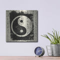 'Yin Yang' by Luxe Metal Portfolio – Metal Wall Art, 12x12 room view