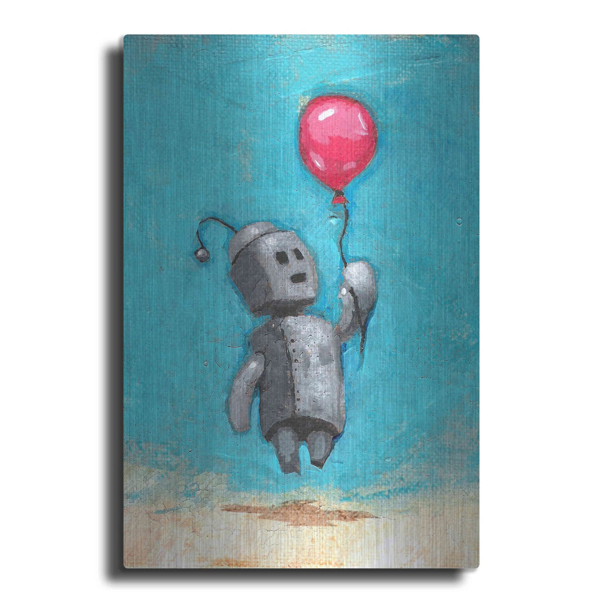 'Bot Balloon' by Craig Snodgrass – Metal Wall Art