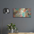 'Pinwheel' by Silvia Vassileva – Metal Wall Art, 24x12 room view