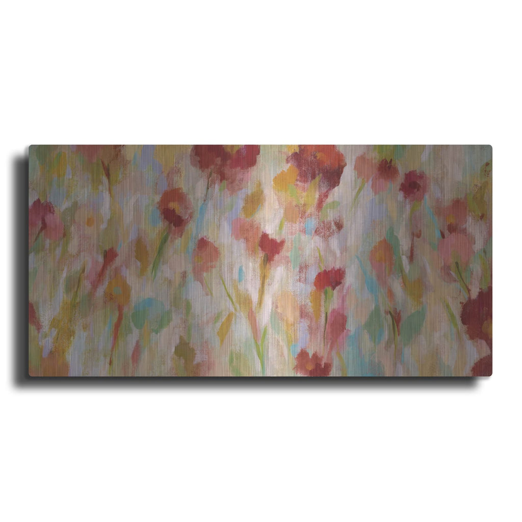 'Breezy Floral I' by Silvia Vassileva – Metal Wall Art